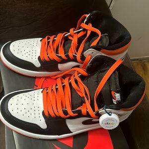 Air Jordan 1 Retro High Electro Orange SZ 10.5 Authentic CLEAN!!!!